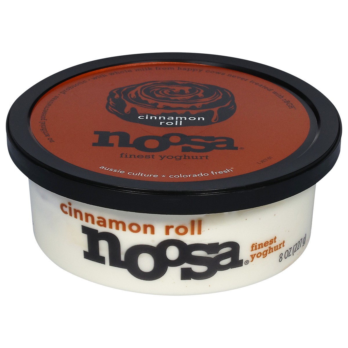 slide 11 of 14, Noosa Yoghurt, Cinnamon Roll, 8/8oz Case, 8 oz