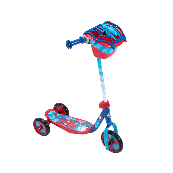 slide 1 of 1, Huffy 6'' Spiderman 3 Wheel Scooter, 1 ct