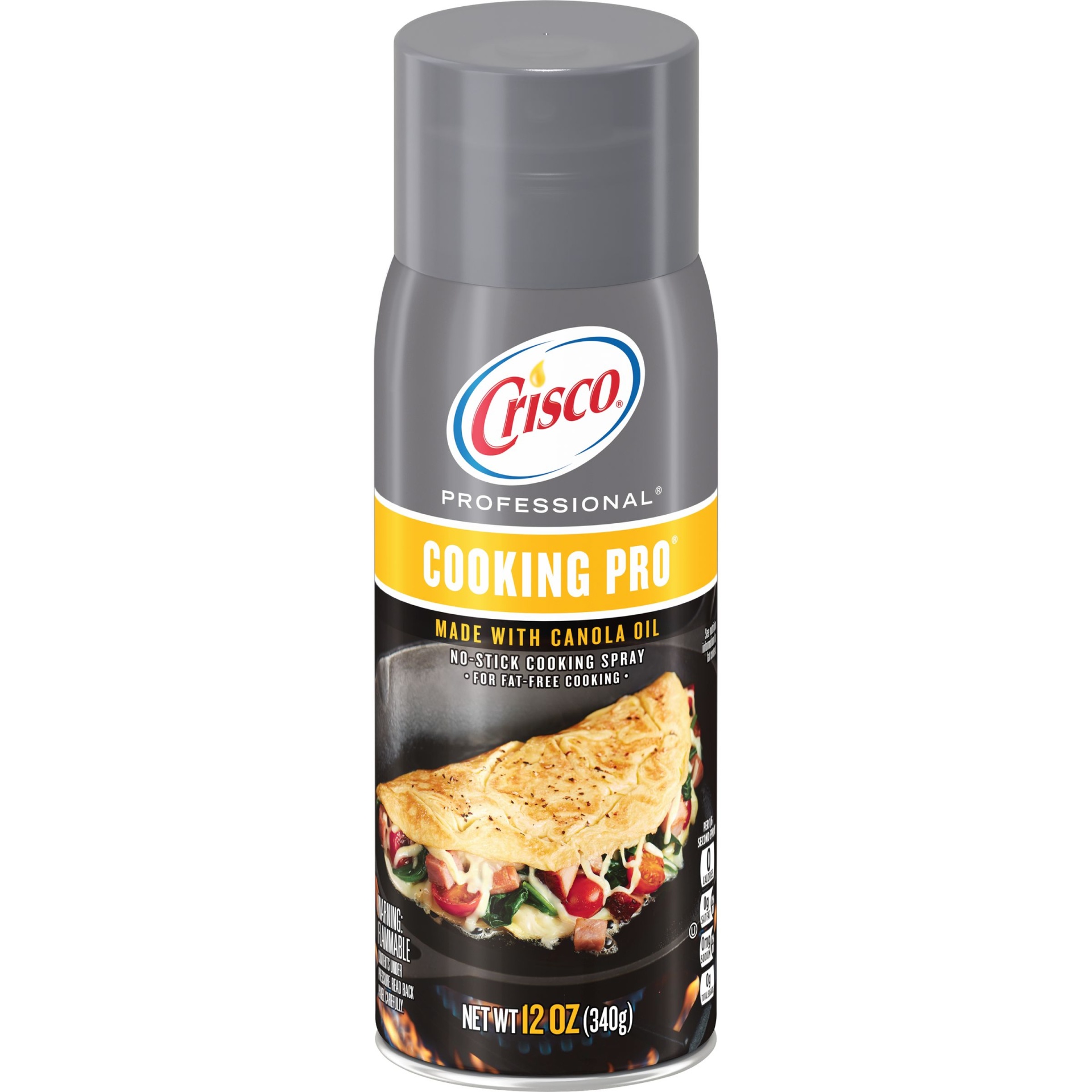 slide 1 of 1, Crisco Professional No-Stick Cooking Spray, 12 oz