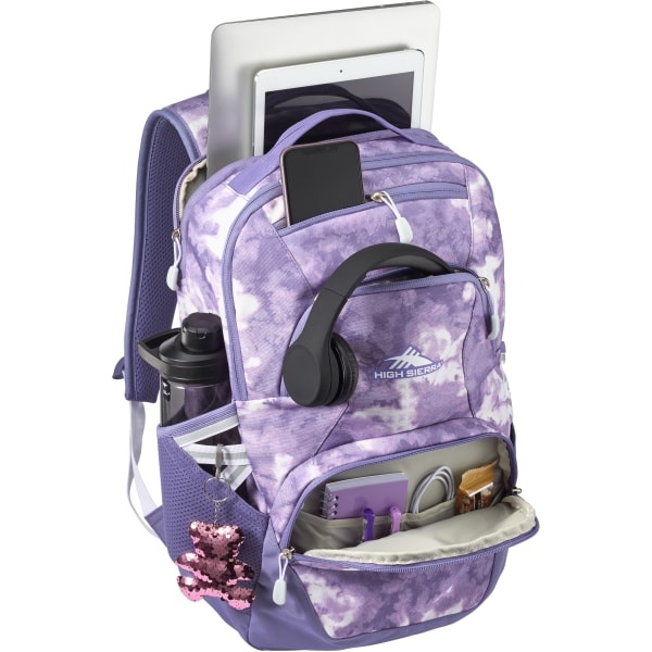 slide 2 of 9, High Sierra Swoop Backpack With 17'' Laptop Pocket, Tie-Dye, 1 ct