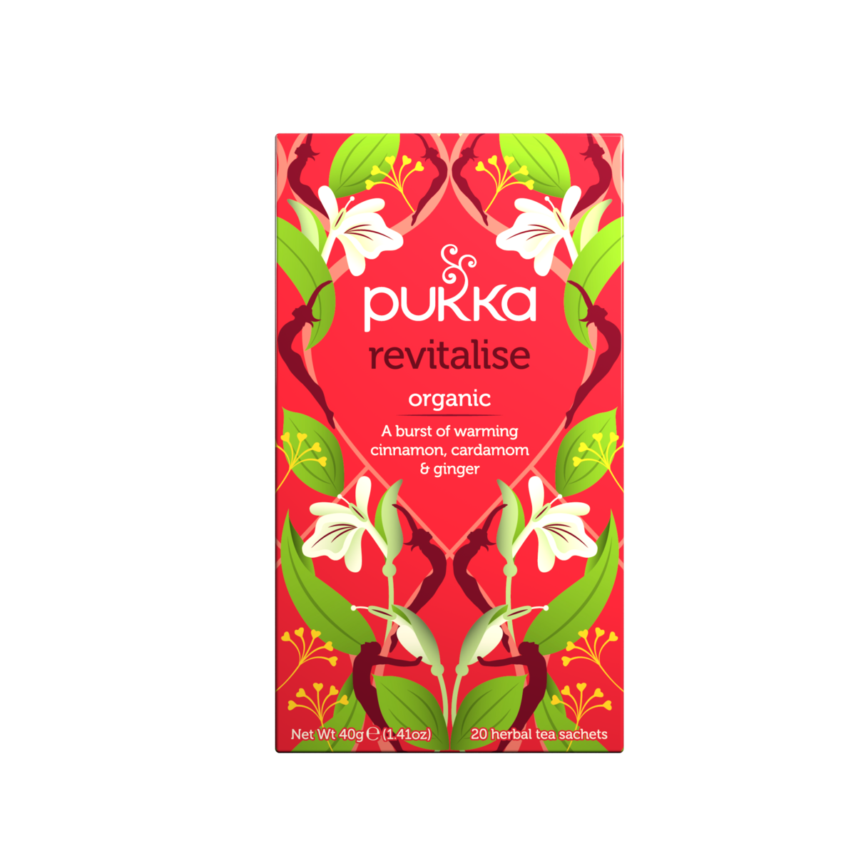 slide 2 of 2, Pukka Organic Herbal Tea Revitalise, 20 Tea Bags - 20 ct, 20 ct