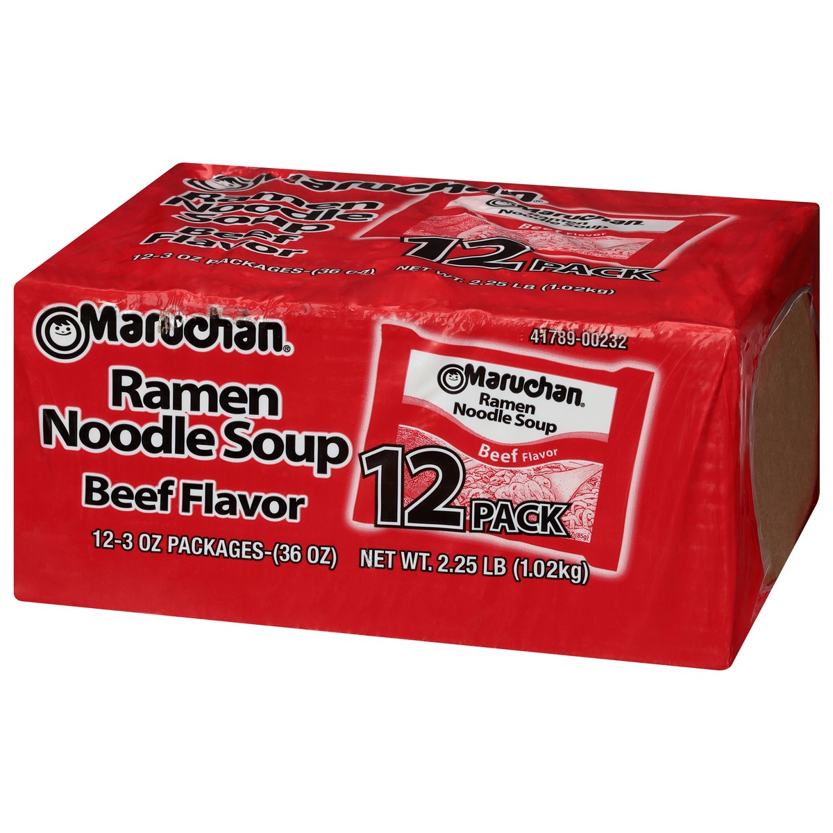 slide 2 of 4, Maruchan Beef Flavor Ramen Noodle Soup 12 - 3 oz Packs, 12 ct
