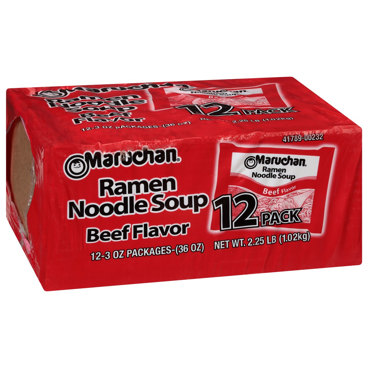 slide 3 of 4, Maruchan Beef Flavor Ramen Noodle Soup 12 - 3 oz Packs, 12 ct