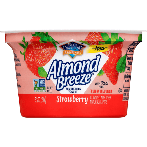 slide 1 of 1, Blue Diamond Almondmilk Yogurt Strawberry, 5.3 oz