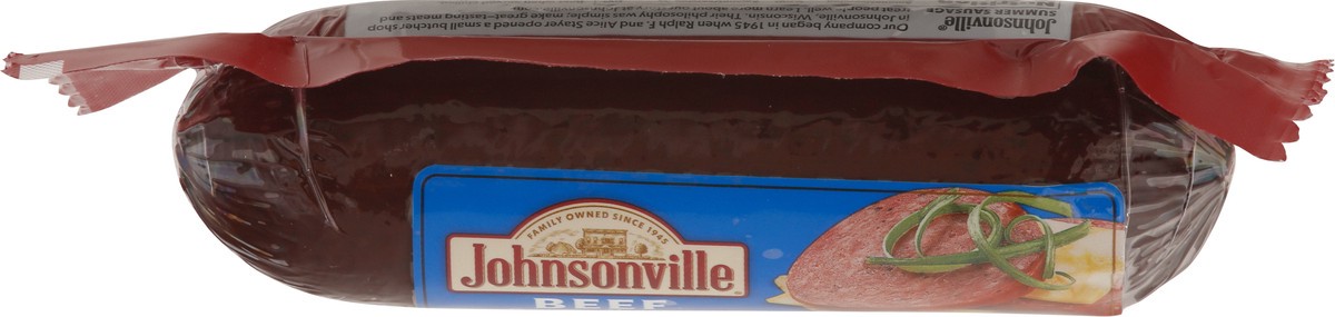 slide 9 of 9, Johnsonville® summer sausage, beef, 12 oz