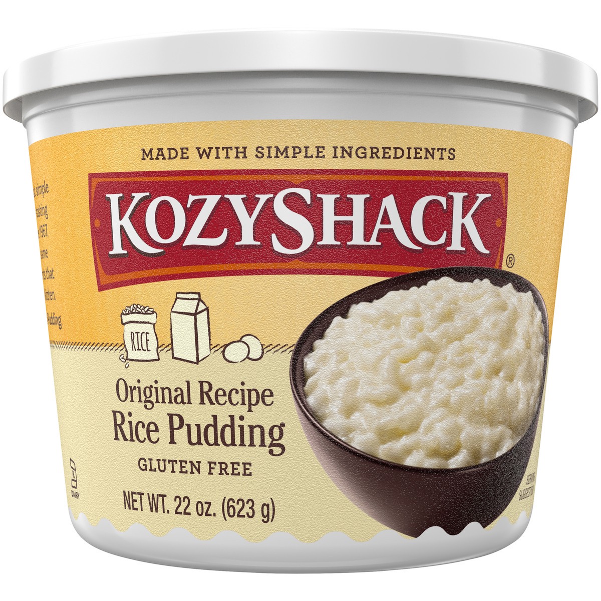 slide 1 of 9, Kozy Shack Rice Pudding, Gluten Free Dessert, 22 oz