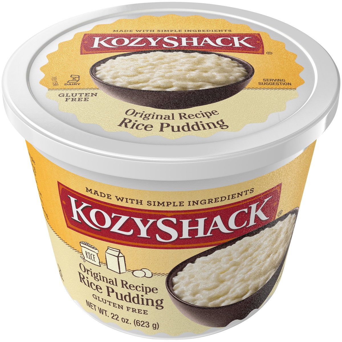 slide 1 of 6, Kozy Shack Original Rice Pudding,