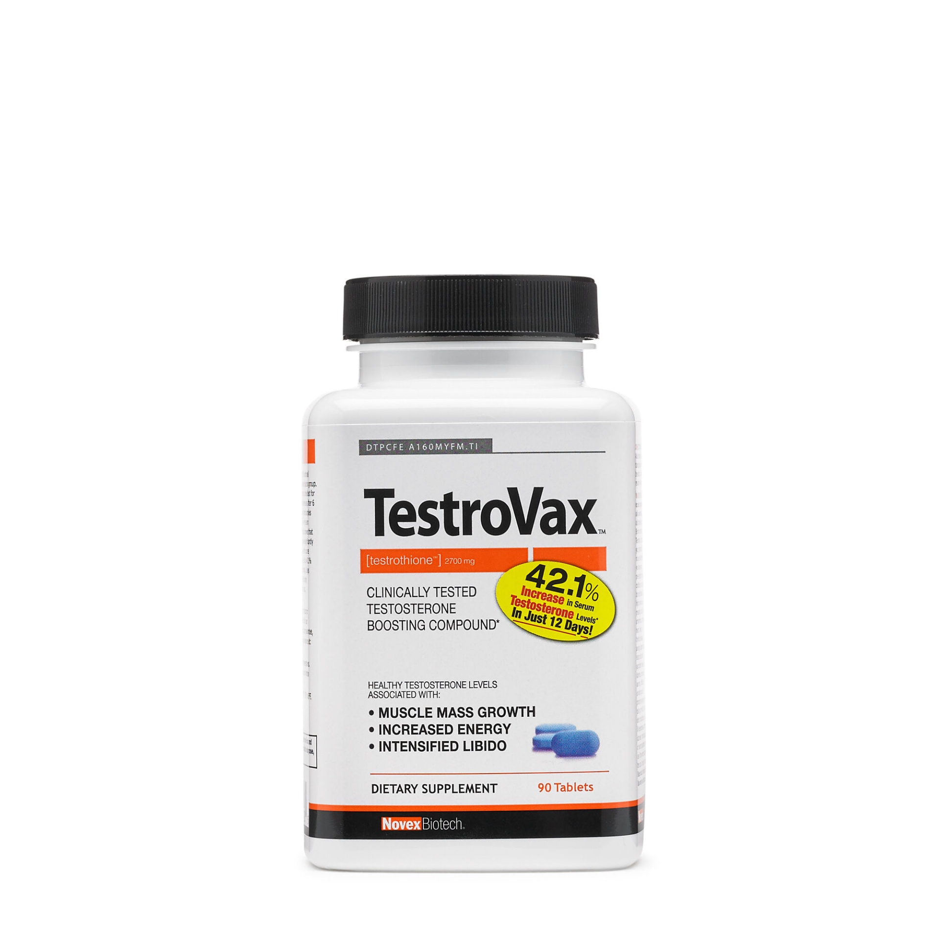 slide 1 of 1, Novex Biotech TestroVax, 90 ct