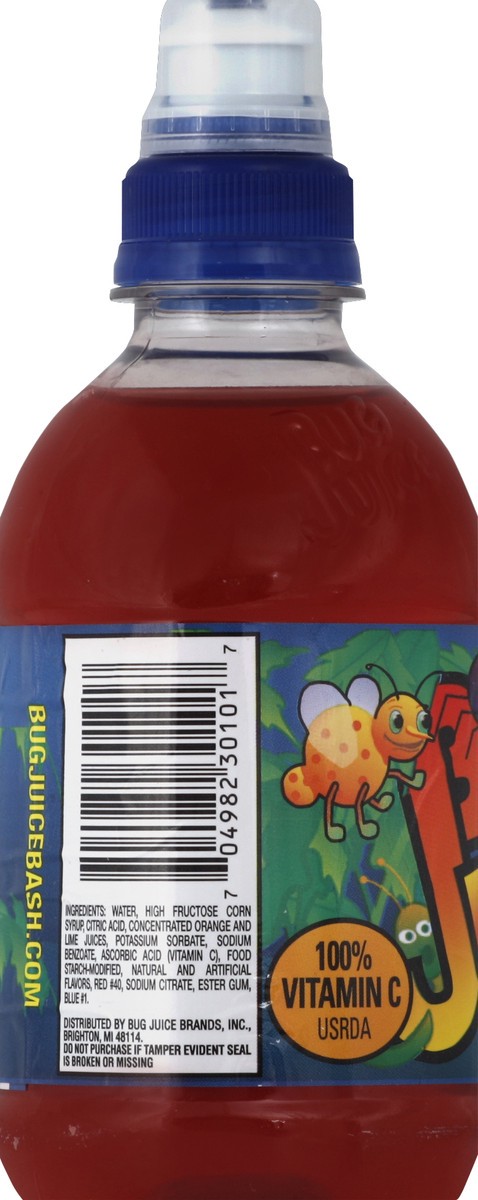slide 4 of 4, Bug Juice Fruity Punch - 10 oz, 24 x 10 fl. oz.