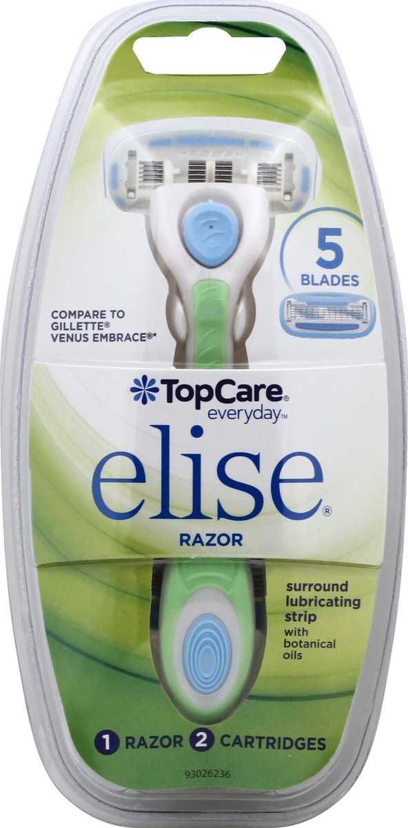 slide 5 of 6, TopCare Razor, 5-Blade, 1 ct