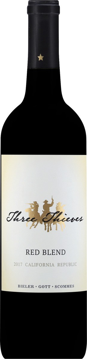 slide 4 of 8, Three Thieves 2017 California Republic Red Blend 750 ml, 750 ml