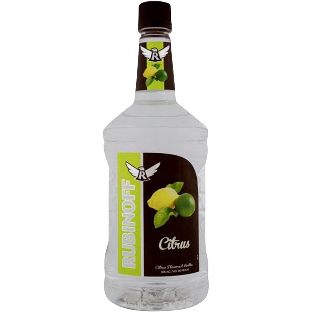 slide 1 of 1, Rubinoff Citrus Vodka, 1.75 liter