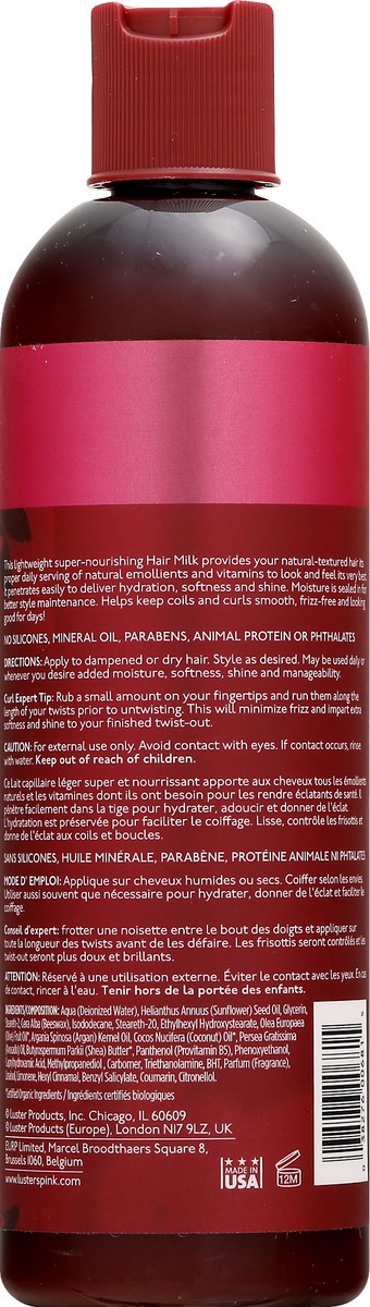 slide 5 of 9, Luster's Pink Shea Butter & Coconut Oil Moisturizing Hair Milk, 12 oz