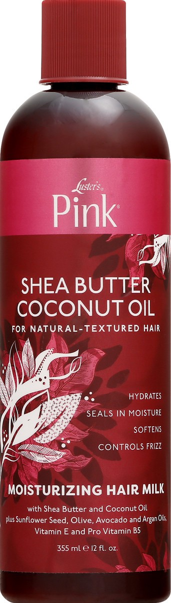 slide 6 of 9, Luster's Pink Shea Butter & Coconut Oil Moisturizing Hair Milk, 12 oz