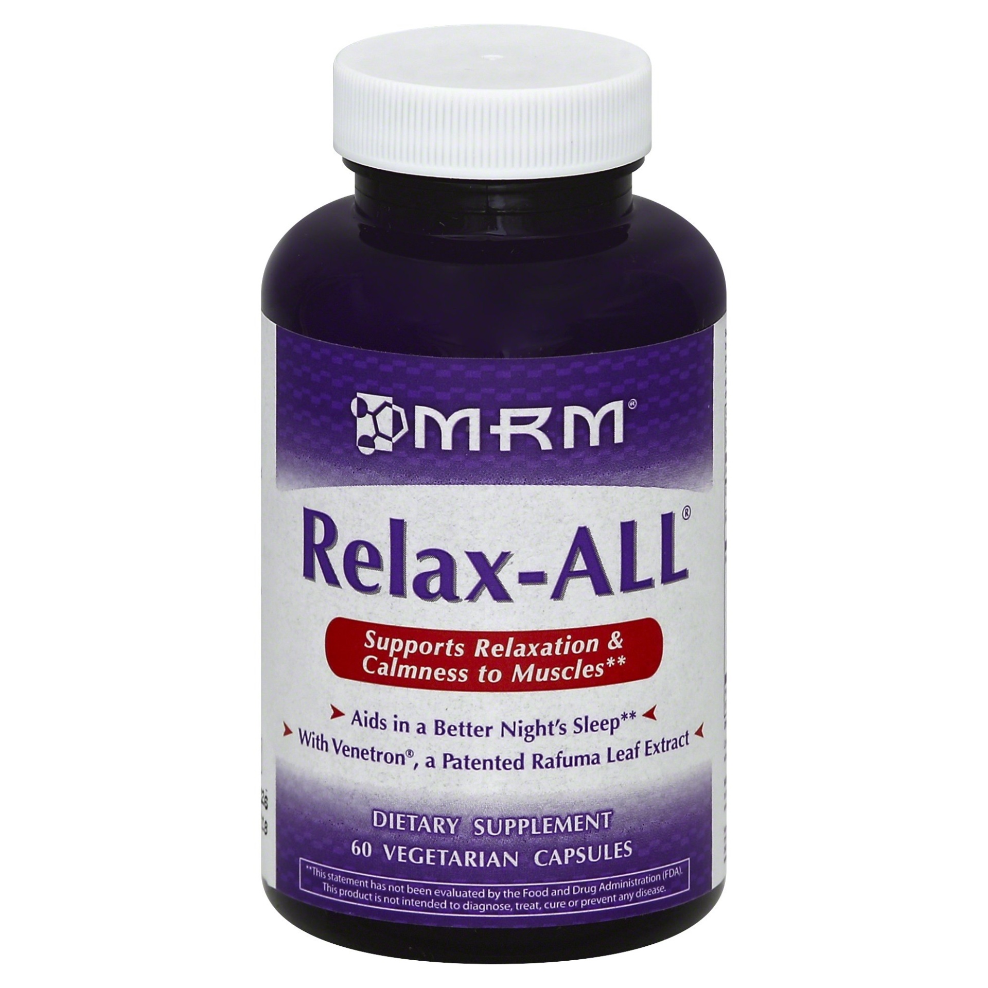 slide 1 of 2, MRM Condition Specific Relax-All With Phenibut Capsules, 60 ct