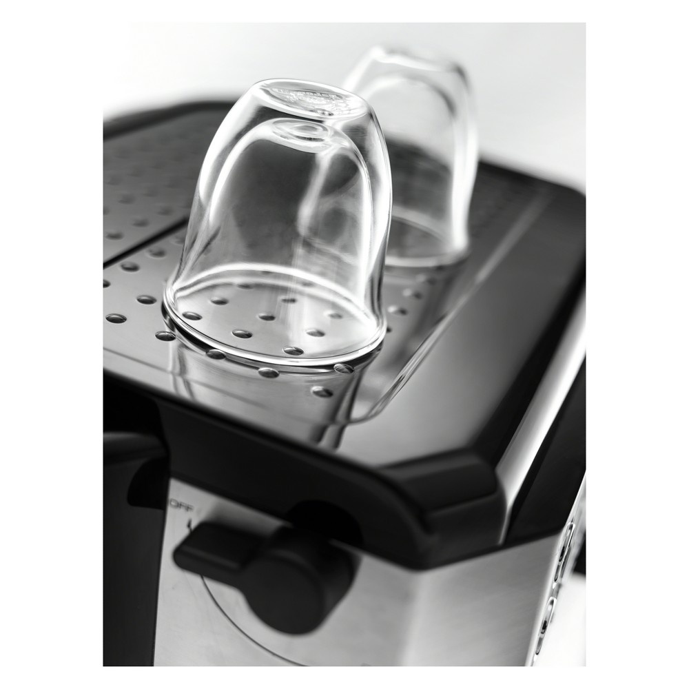slide 6 of 7, DeLonghi Combination Pump Espresso and 10-Cup Drip Coffee Machine with Advanced Cappuccino System, 1 ct