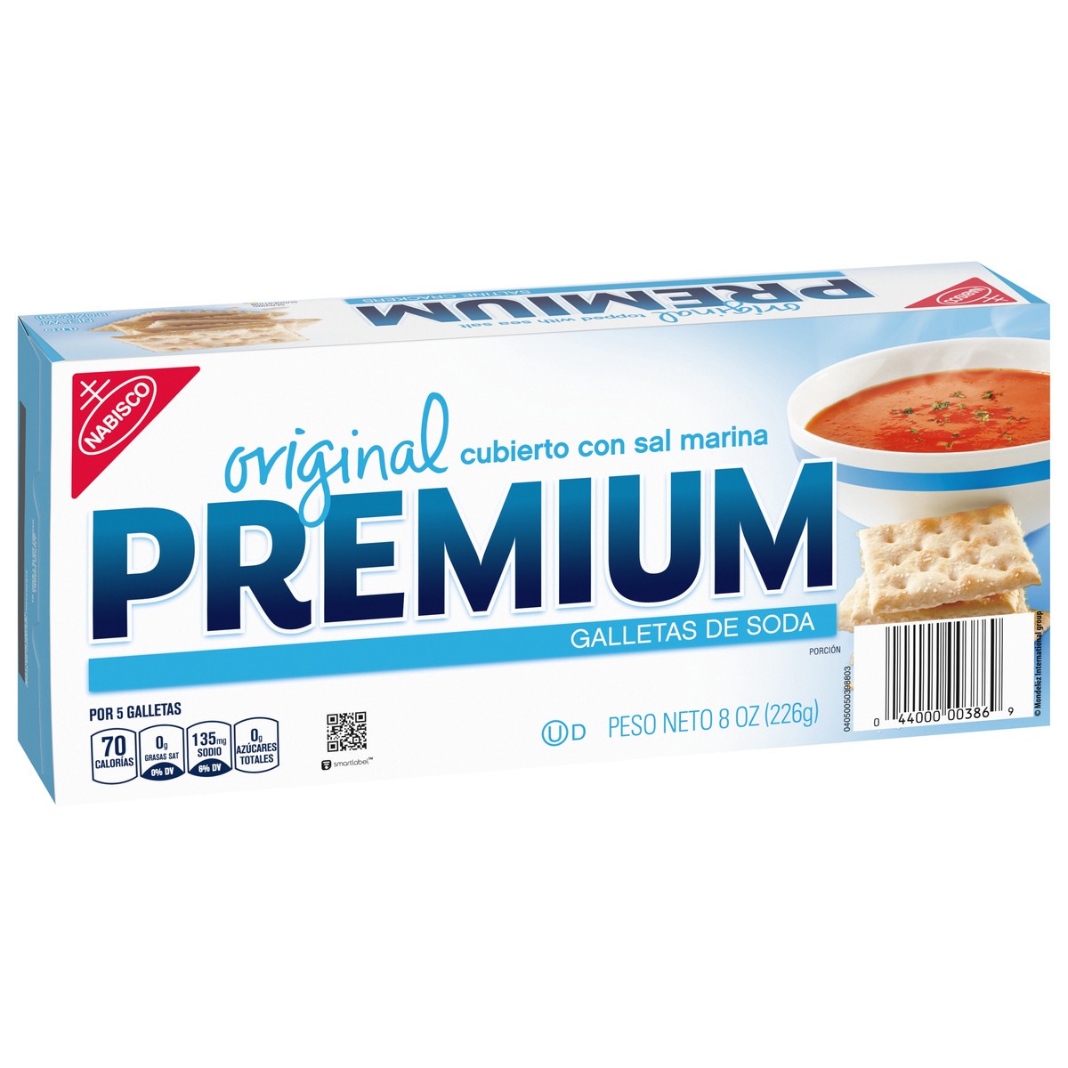 slide 5 of 8, Premium Original Saltine Crackers, 8 oz, 8 oz