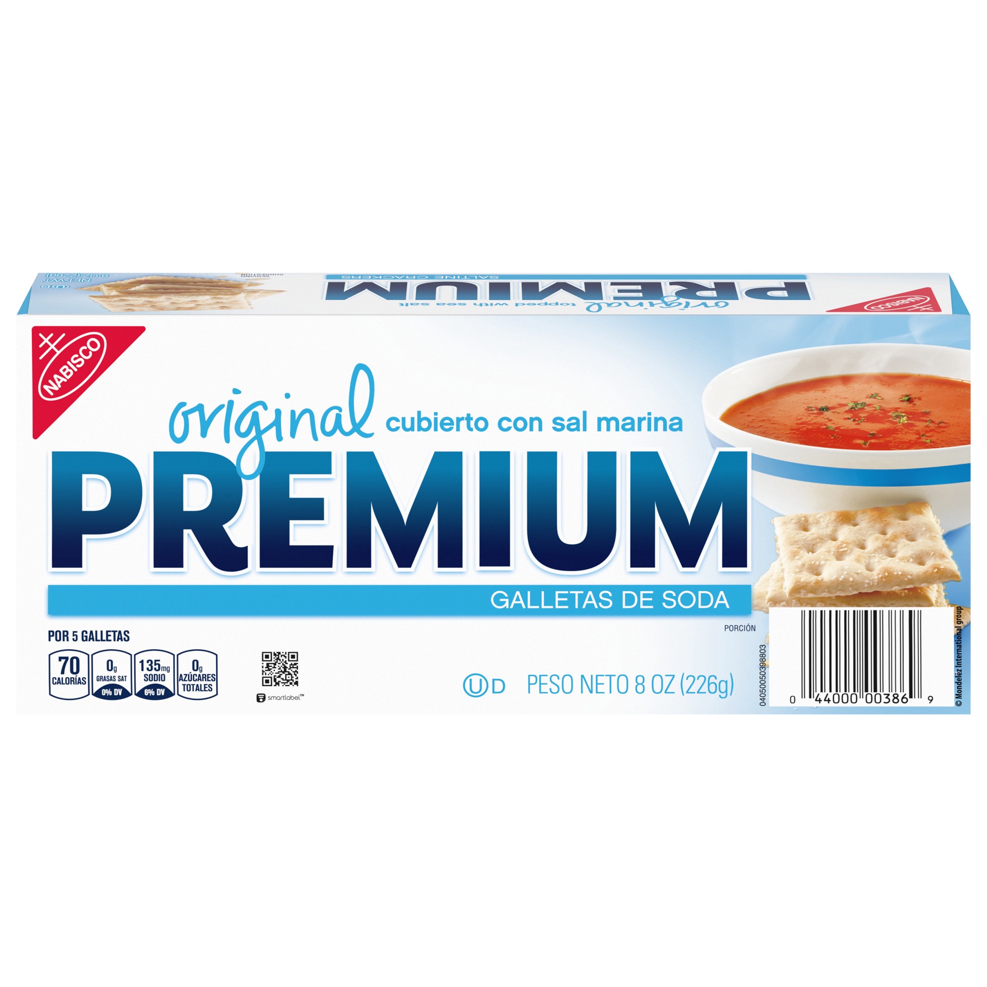 slide 1 of 8, Premium Original Saltine Crackers, 8 oz, 8 oz