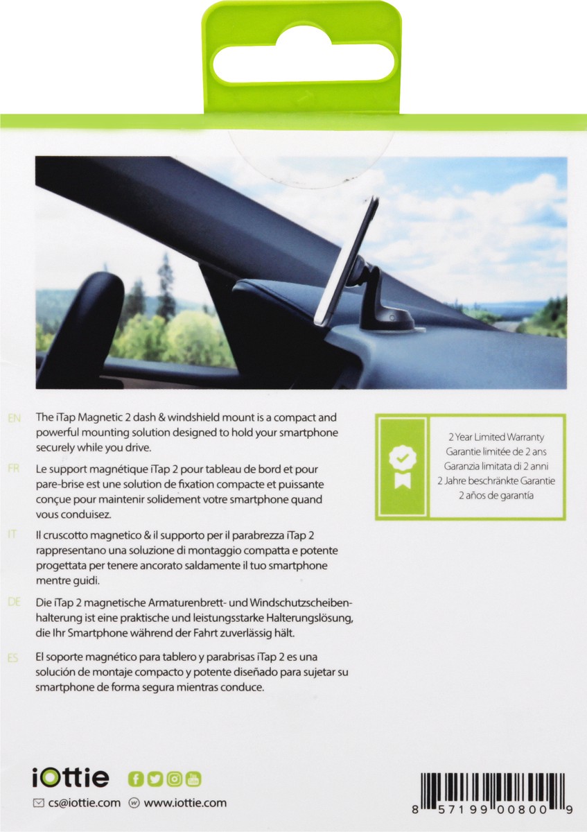 slide 4 of 11, iOttie Magentic Dash & Windshield Mount 1 ea, 1 ea
