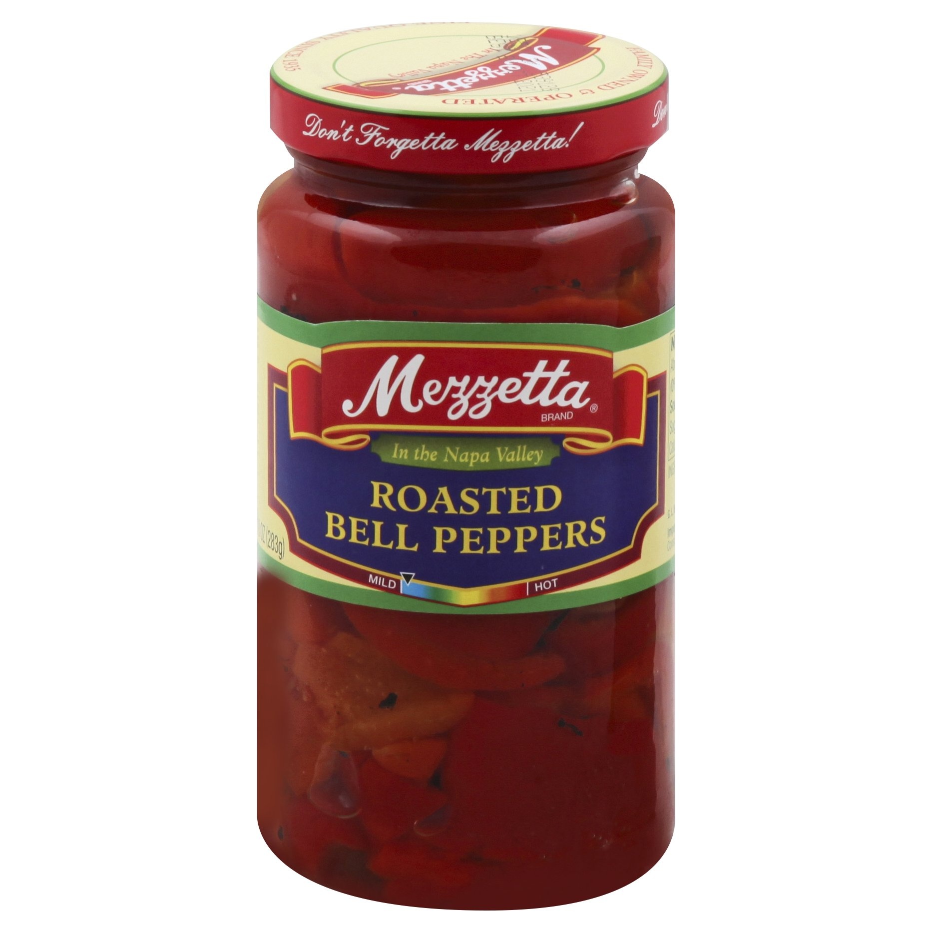 slide 1 of 1, Mezzetta Roasted Red Bell Peppers, 10 oz
