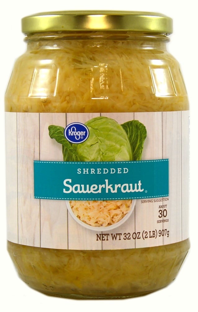 slide 1 of 1, Fred Meyer Sauerkraut, 32 oz