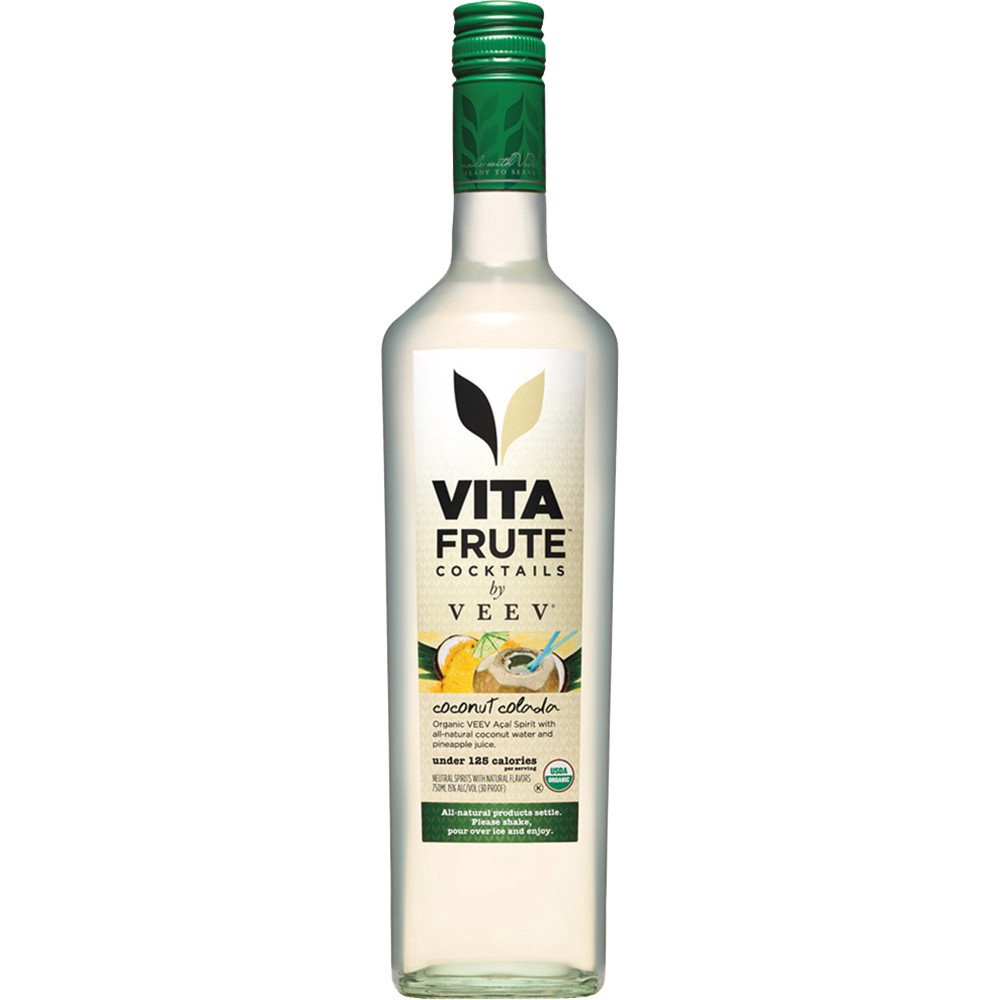 slide 1 of 1, Vita Frute Veev Coconut Colada, 750 ml
