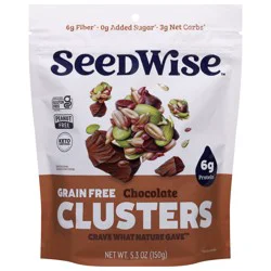 SeedWise Grain Free Chocolate Clusters - 5.3 oz