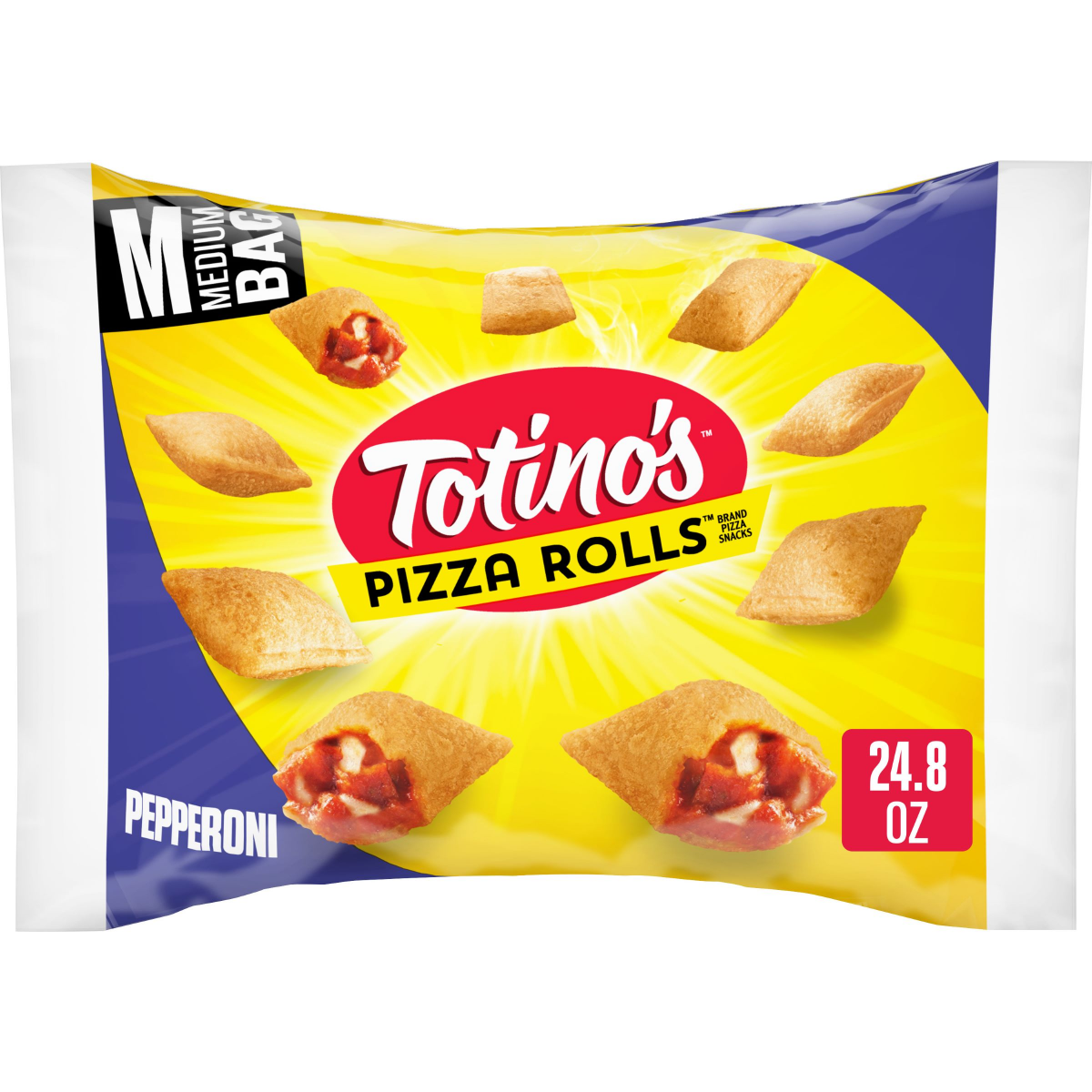 slide 1 of 2, Totino's Pizza Rolls, Pepperoni, Special Edition Recipe, 50 ct