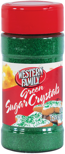 slide 1 of 1, Western Family Green Crystls, 3.75 oz