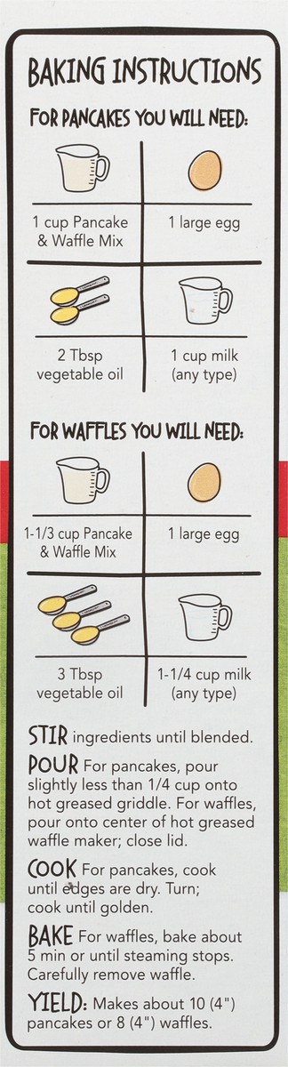 slide 7 of 9, Full Circle Market Gluten Free Pancake & Waffle Mix 16 oz, 16 oz