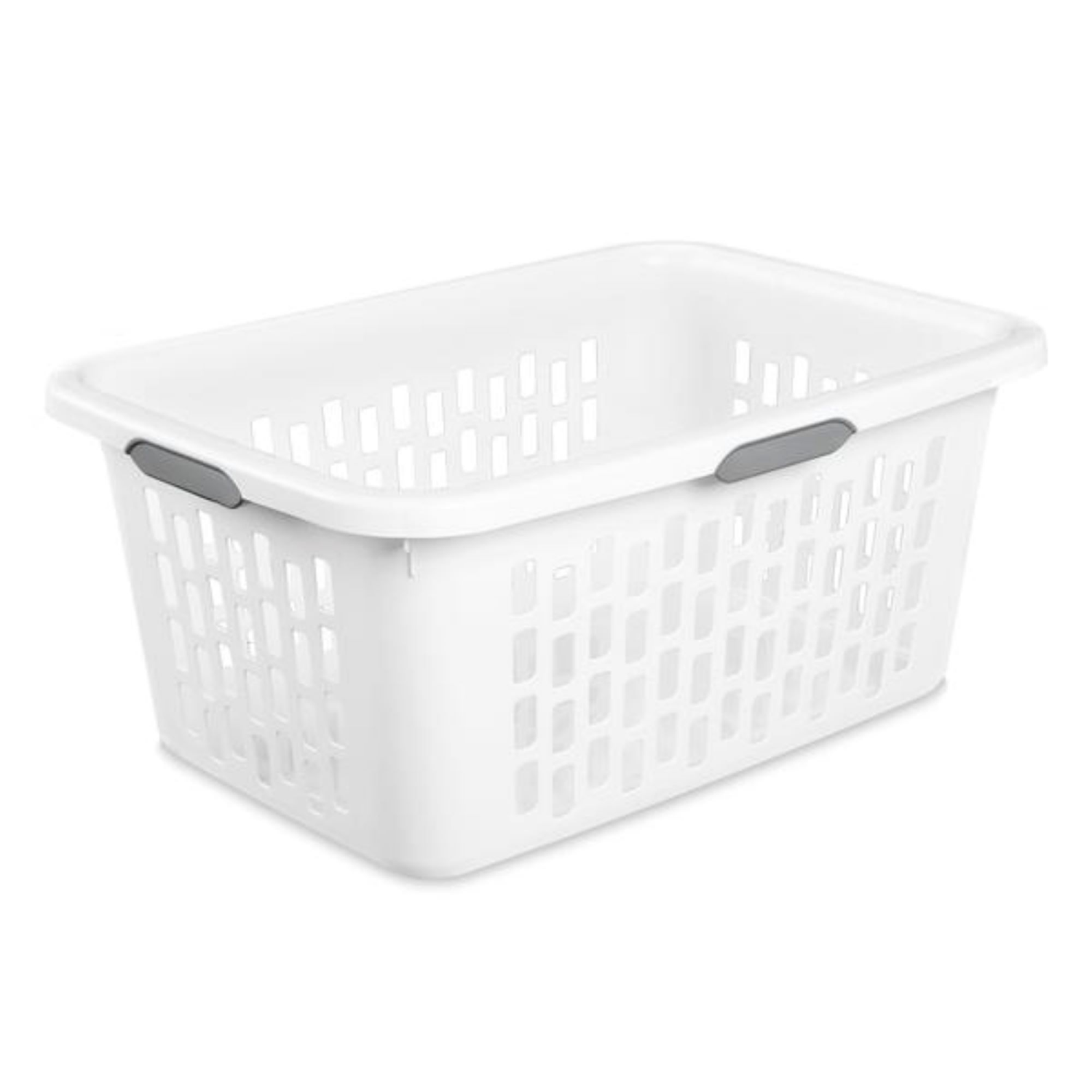 slide 1 of 2, Sterilite 2 Bushel Ultra Laundry Basket - White, 1 ct