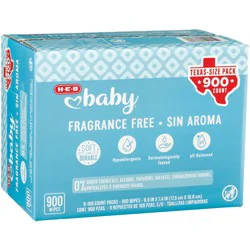H-E-B Baby Fragrance Free Wipes - Texas-Size Pack