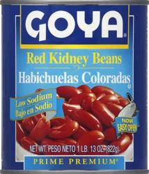 Goya Hab Coloradas - Low Sodium
