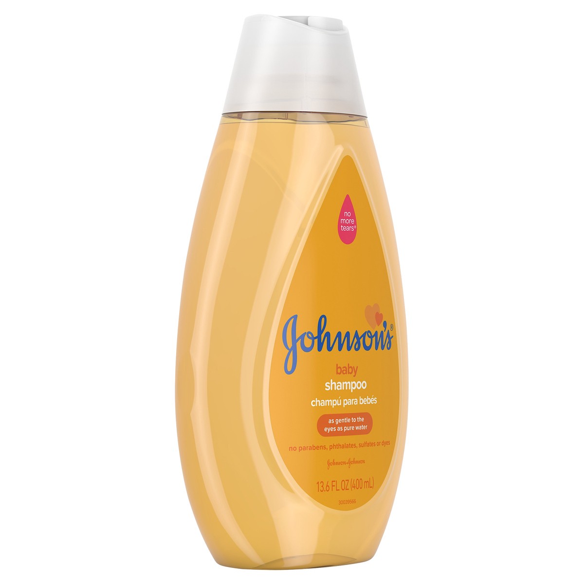 slide 3 of 9, Johnson's Shampoo with Tear-Free Formula, Hair Shampoo for Baby's Delicate Scalp & Skin Gently Washes Away Dirt & Germs, Free of Parabens, Phthalates, Sulfates & Dyes, 13.6 fl. oz, 13.60 fl oz