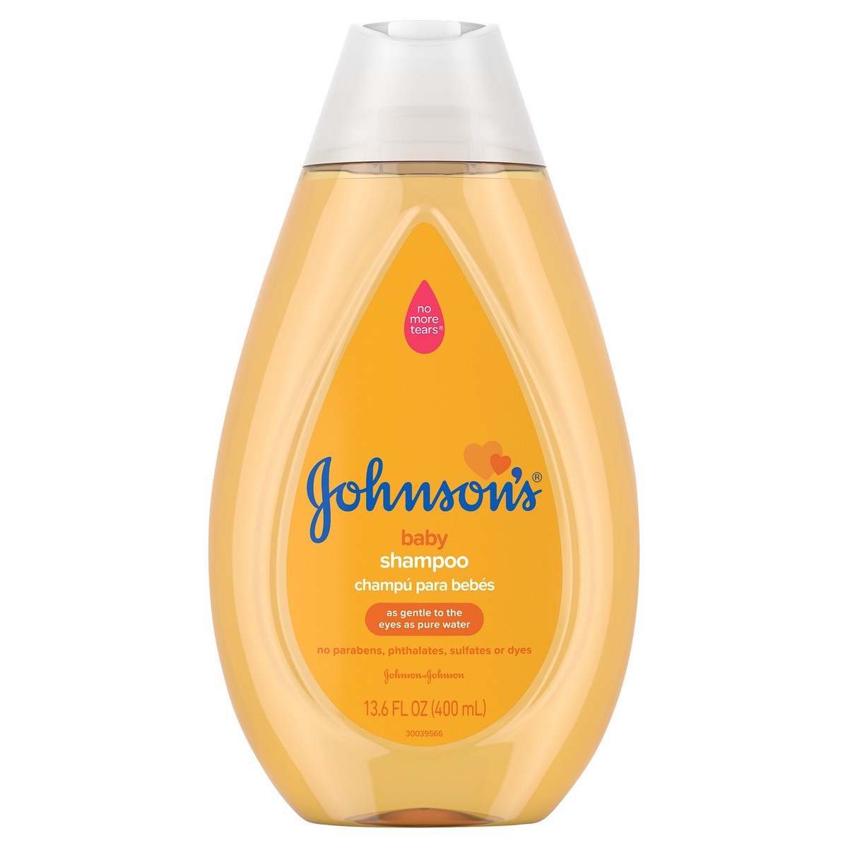 slide 9 of 9, Johnson's Shampoo with Tear-Free Formula, Hair Shampoo for Baby's Delicate Scalp & Skin Gently Washes Away Dirt & Germs, Free of Parabens, Phthalates, Sulfates & Dyes, 13.6 fl. oz, 13.60 fl oz