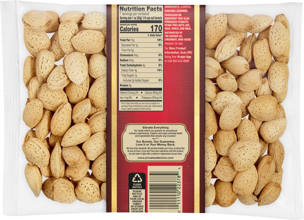 slide 2 of 2, Private Selection In-Shell California Almonds - 16 oz, 16 oz