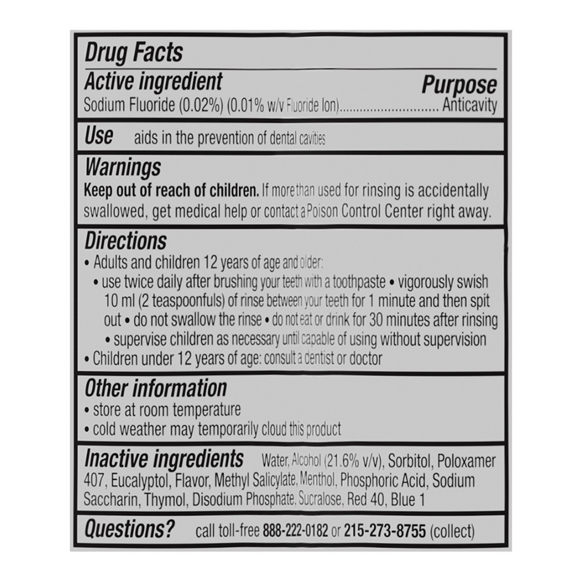 slide 11 of 11, Listerine Total Care Anticavity Fluoride Mouthwash, 6 Benefit Oral Rinse Kills 99% of Bad Breath Germs, Prevents Cavities, Strengthens Enamel, ADA-Accepted, Fresh Mint, Travel Size, 95 mL, 95 ml