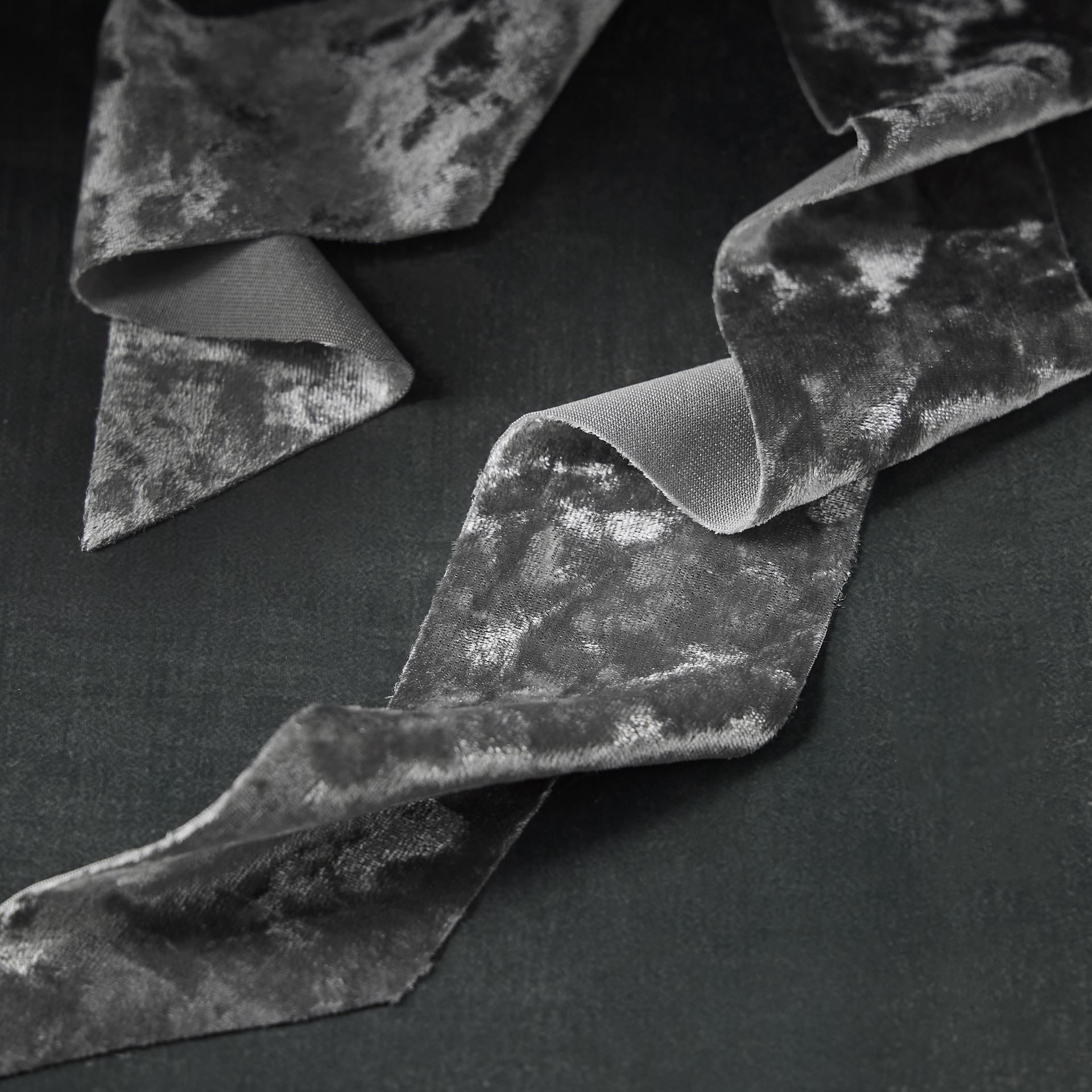 slide 2 of 2, 2" X 3yd. Wrinkled Velvet Ribbon By Celebrate It Classic, 2 in x 3 yd