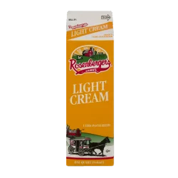 Rosenberger's Light Cream Ultra Quart