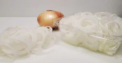 Spiraled White Onion