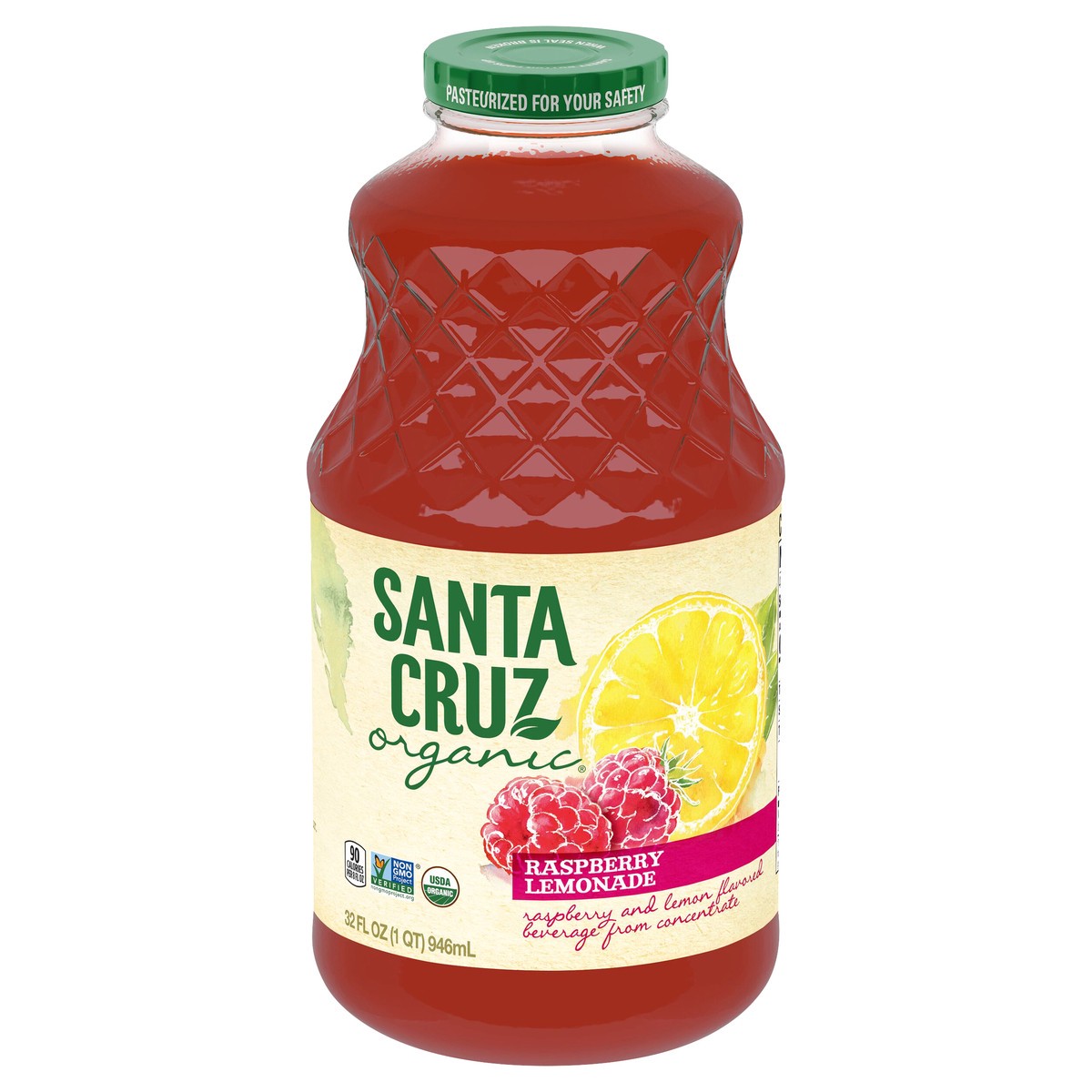 slide 9 of 13, Santa Cruz Organic Lemonade - 32 fl oz, 32 oz