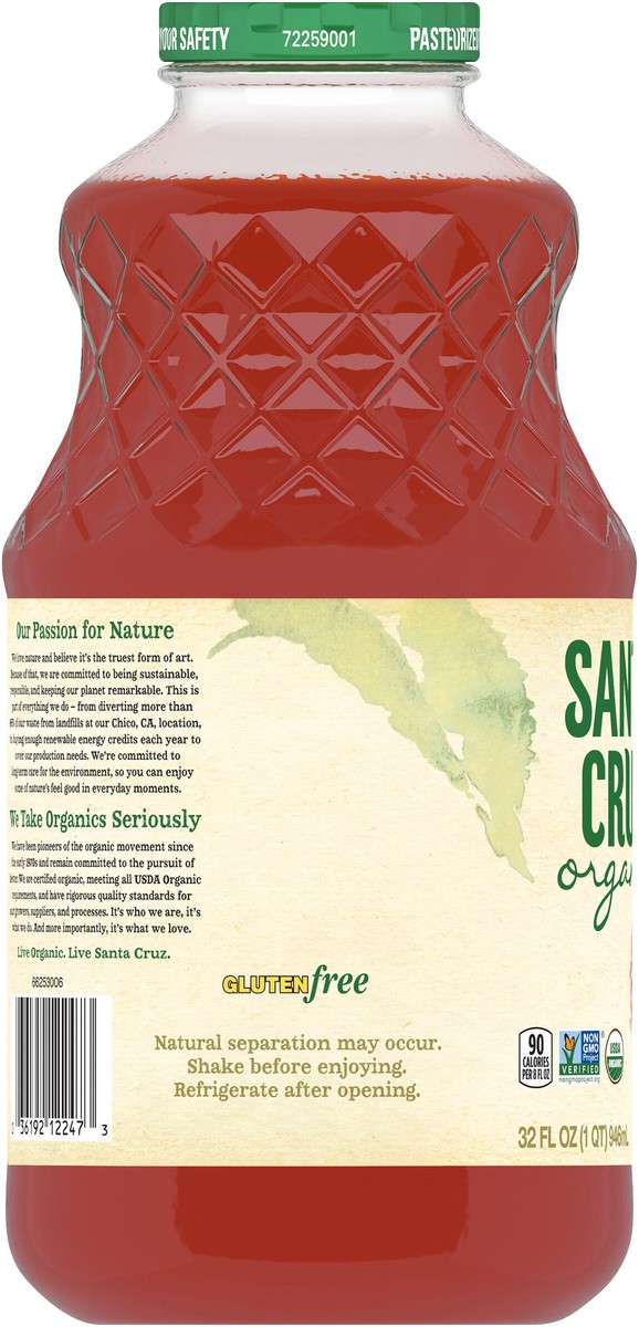 slide 8 of 13, Santa Cruz Organic Lemonade - 32 fl oz, 32 oz