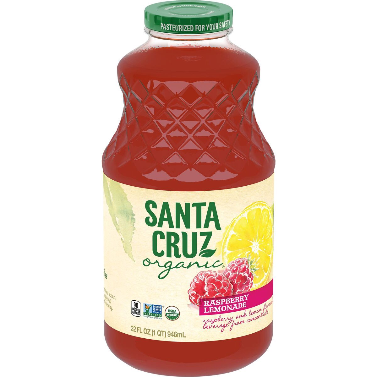 slide 4 of 13, Santa Cruz Organic Lemonade - 32 fl oz, 32 oz