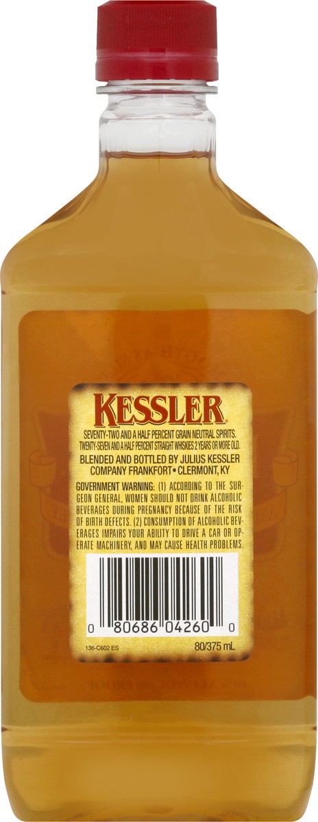 slide 8 of 9, Kessler Whiskey 375 ml, 375 ml