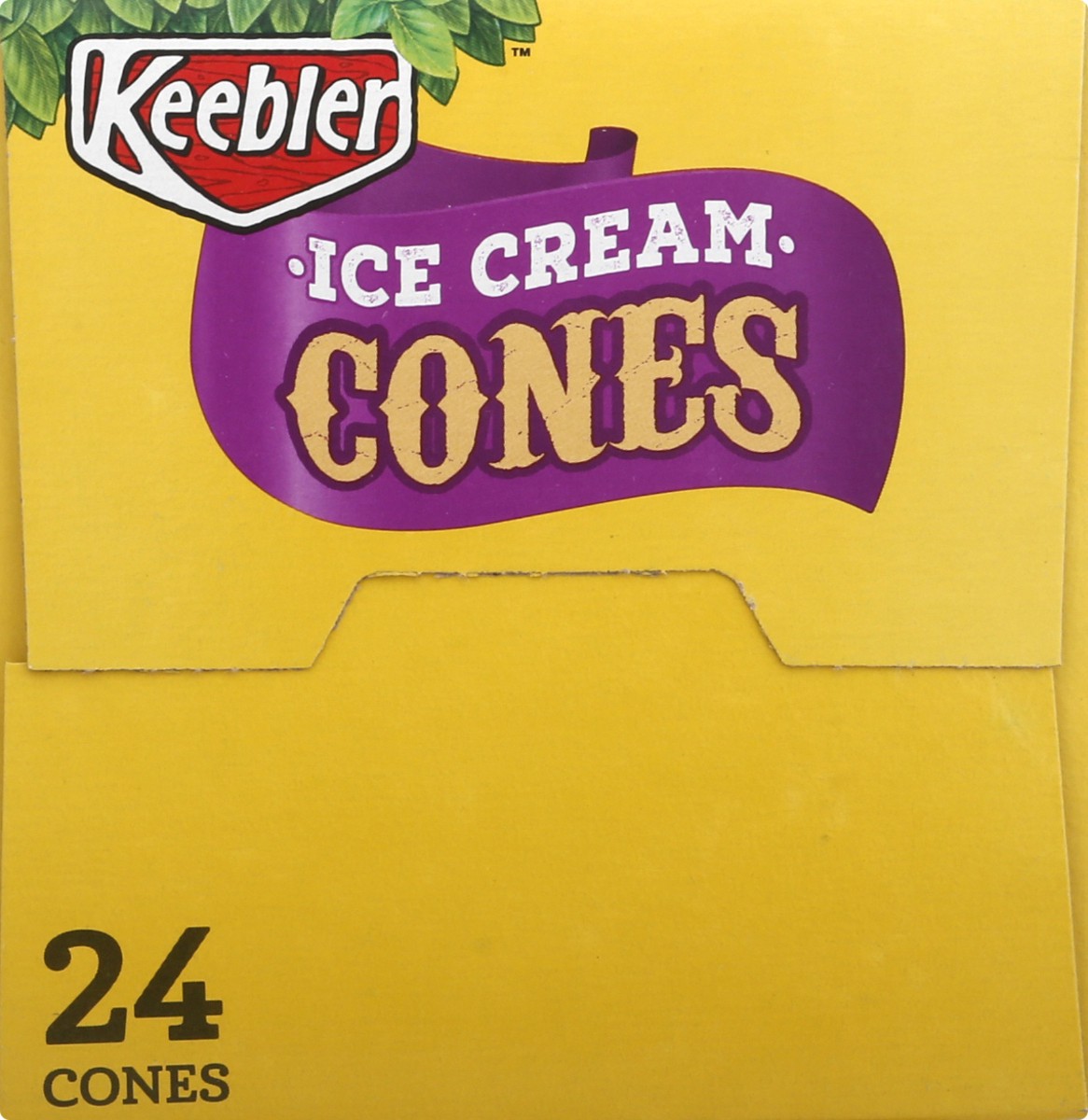slide 4 of 9, Keebler Ice Cream Cones 24 ea, 24 ct