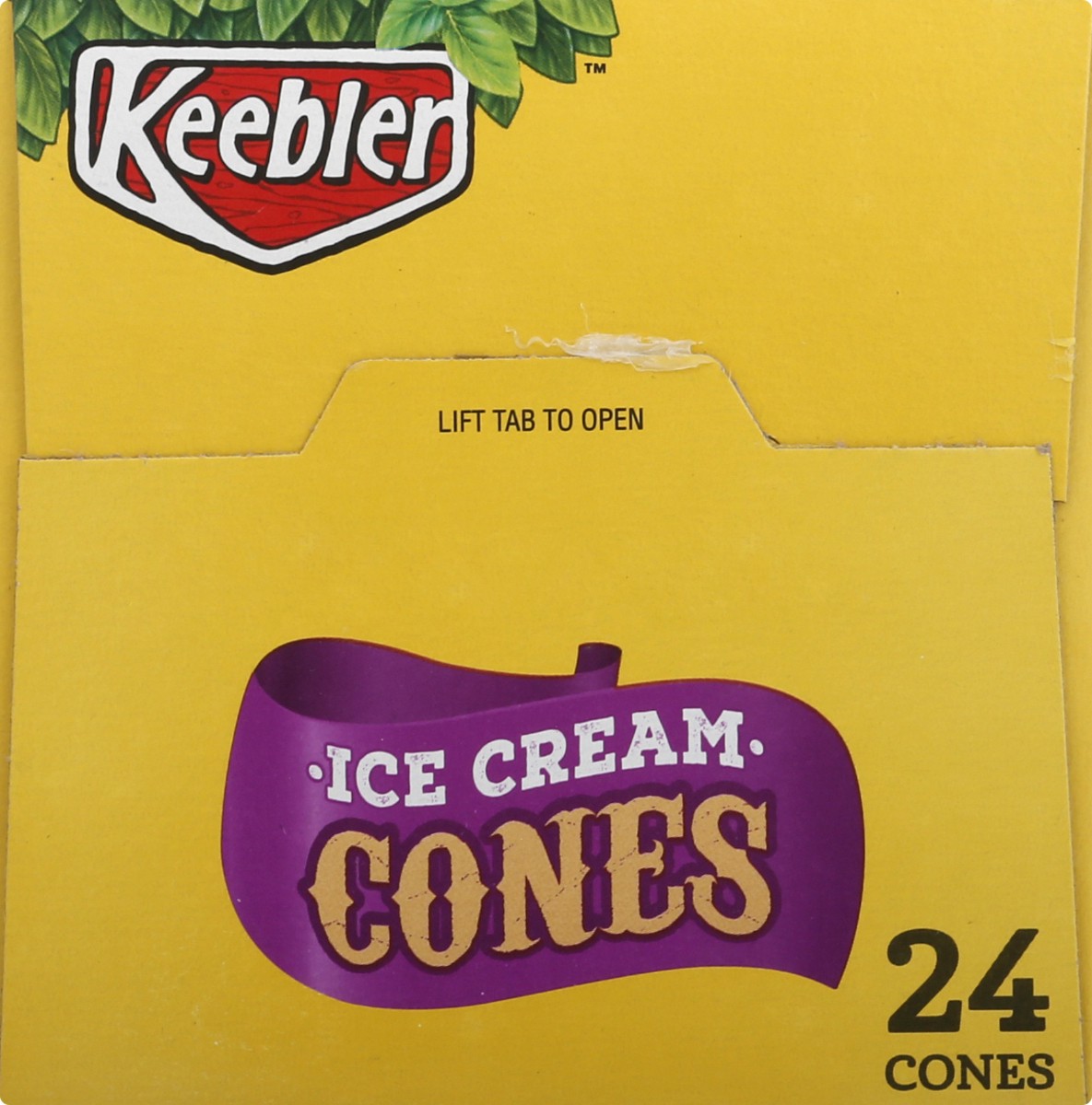 slide 9 of 9, Keebler Ice Cream Cones 24 ea, 24 ct