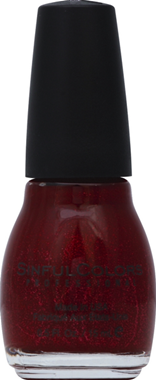 slide 1 of 1, Sinful Colors Sinful Polish Ruby Glisten, 0.5 fl oz