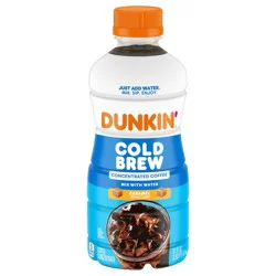 Dunkin' Caramel Artificially Flavored Cold Brew Concentrated Coffee, 31 Oz. Bottle