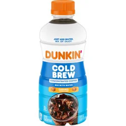 Dunkin'' Dunkin’ Caramel Artificially Flavored Cold Brew Concentrated Coffee, 31 Oz. Bottle