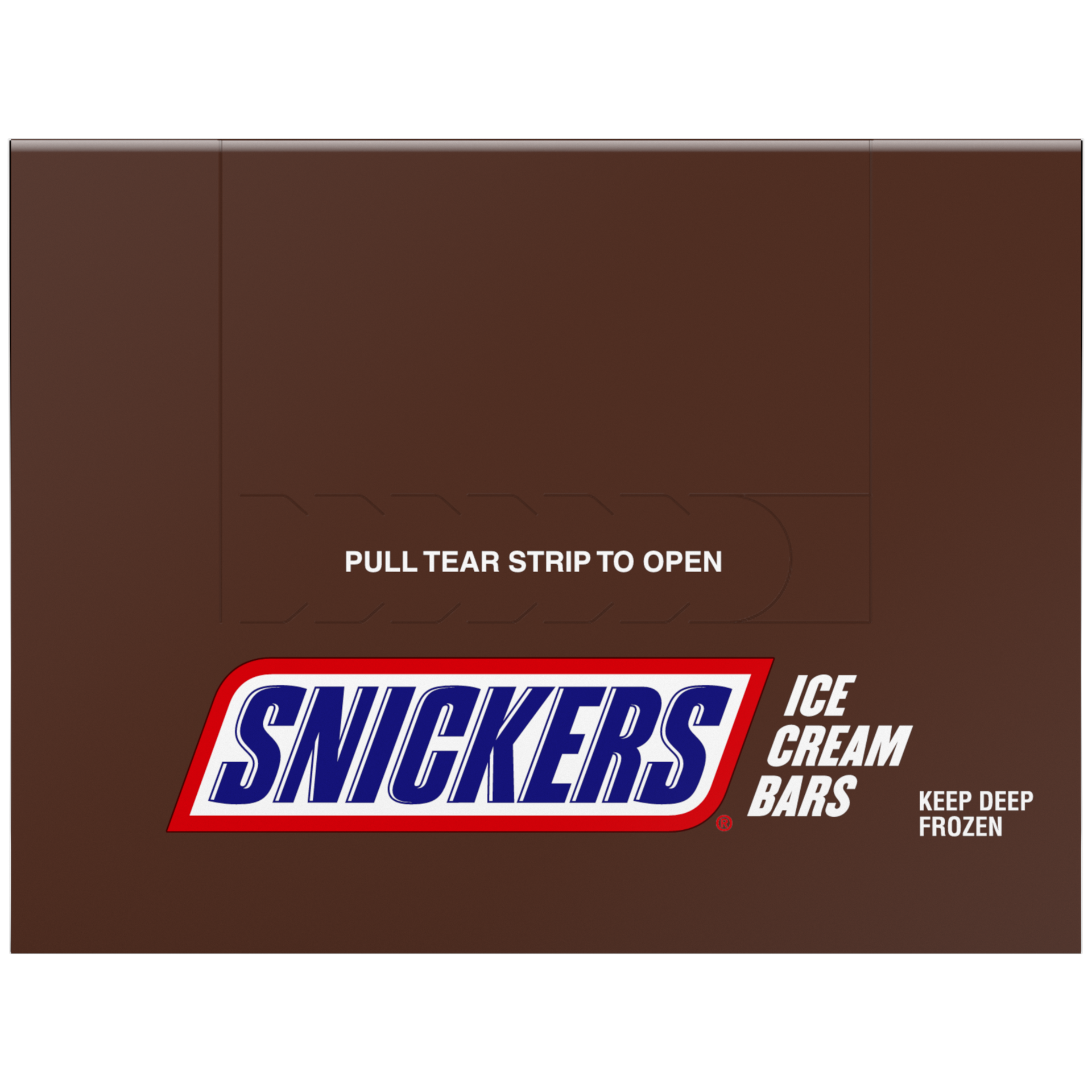 slide 4 of 4, SNICKERS Peanut Butter Milk Chocolate Ice Cream Bars, 24 Pack Box, 48 fl oz